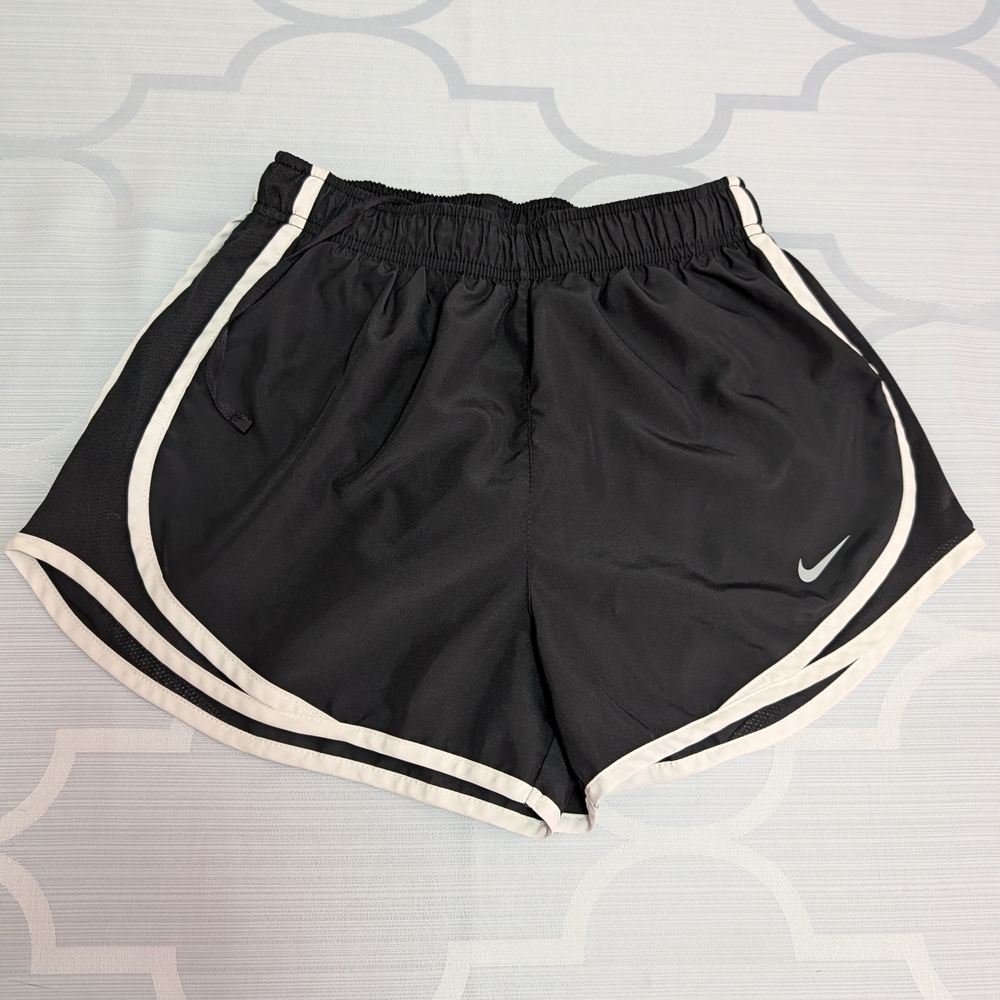 Nike Black and White Athletic Shorts